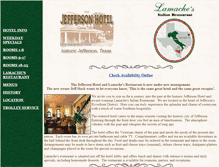 Tablet Screenshot of historicjeffersonhotel.com